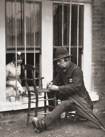ケイニーピエロ、「ロンドンのストリートライフ」、J。トムソン、アドルフスミス作、1877年 作： John Thomson
